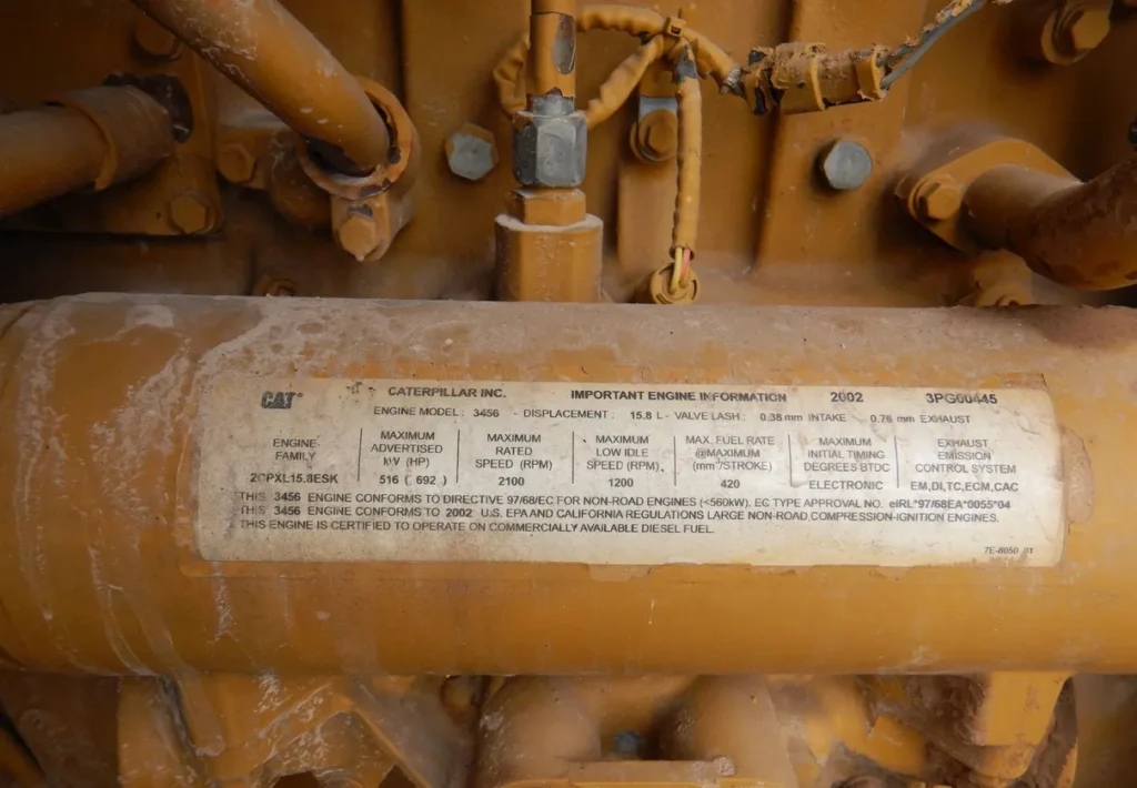 2003 Caterpillar 3456-XQ400