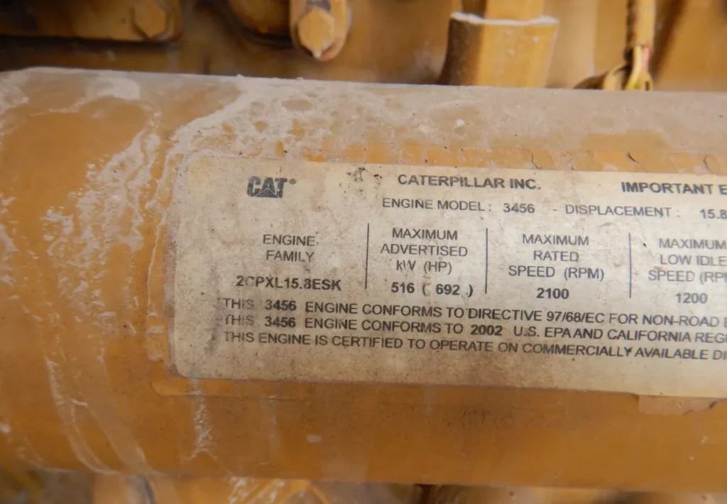 2003 Caterpillar 3456-XQ400